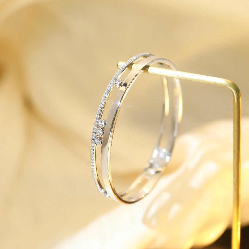 [Loco ]Move Romane Diamond Bangle Bracelet
