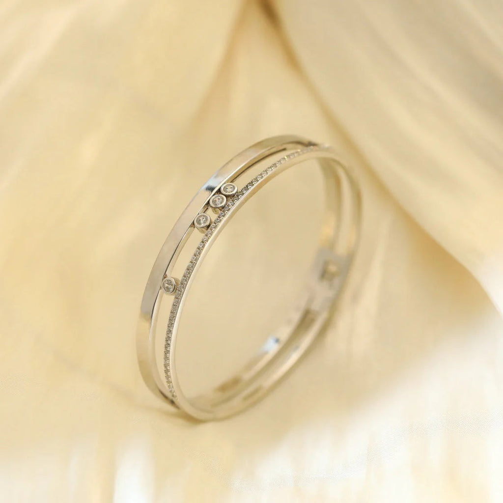 [Loco ]Move Romane Diamond Bangle Bracelet