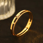 [Loco ]Move Romane Diamond Bangle Bracelet