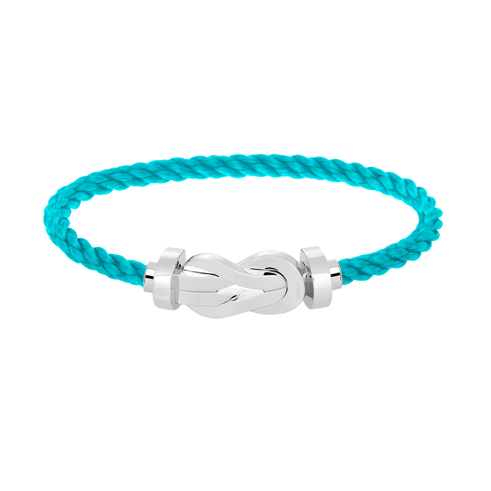 ¡®Loco¡¯CHANCE LARGE 8 FIGURE BUCKLE NO DIAMOND BRACELET SILVER