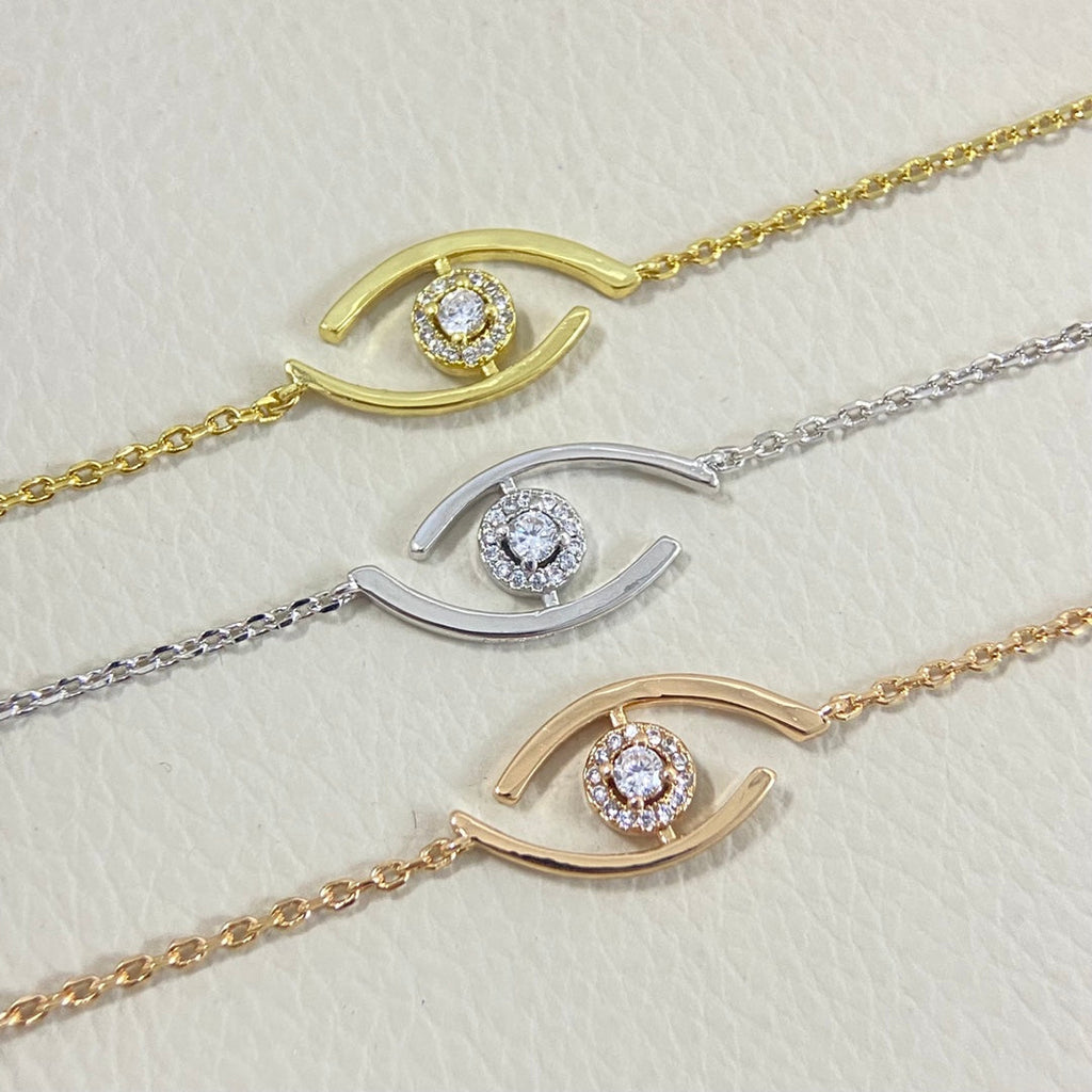 [Loco ]Loco Eye Pave-Set Diamond Bracelet