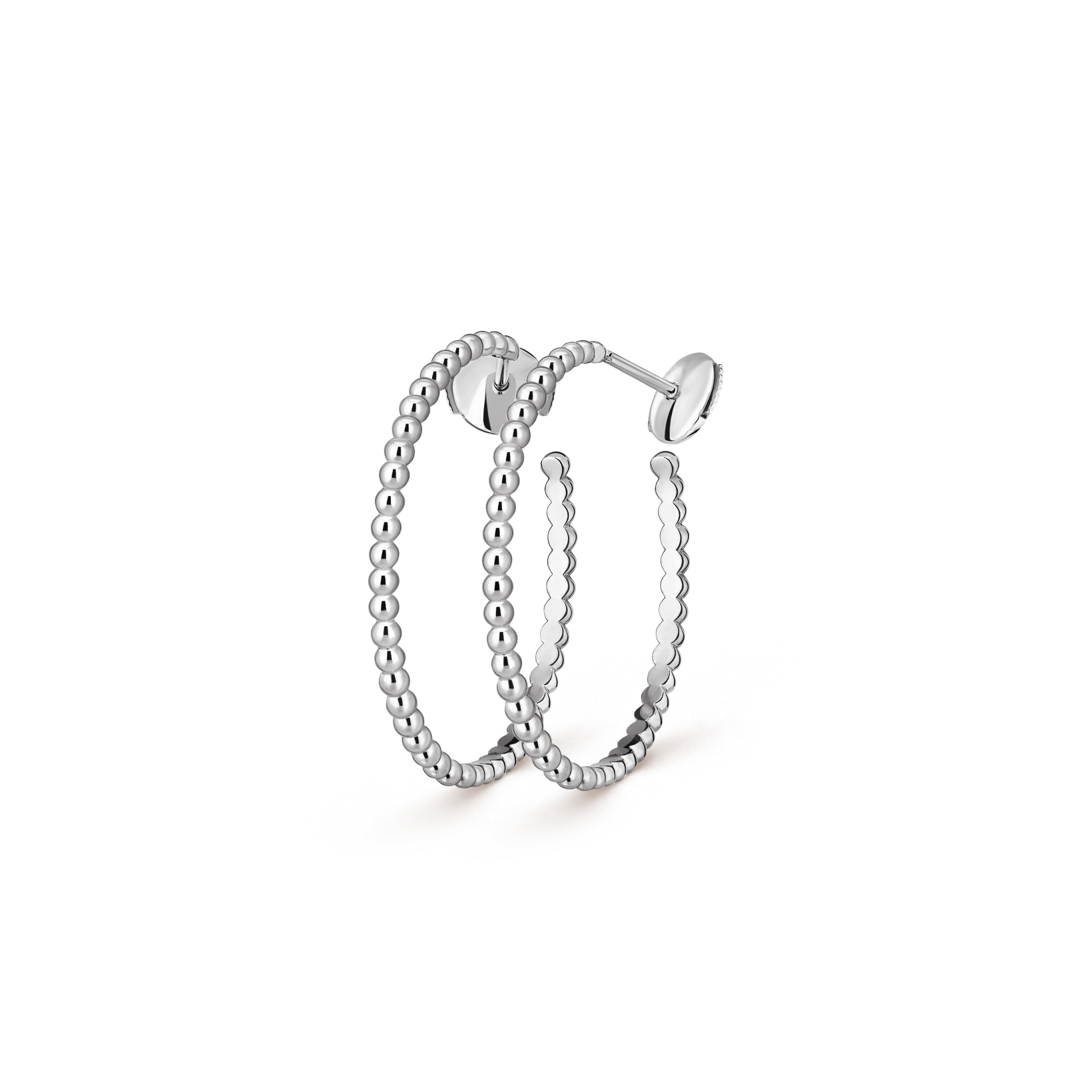 [Loco JURI] SMOOTH BEAD STUD EARRINGS