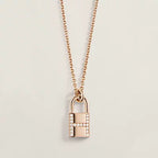 ¡®Loco¡¯HM ADVANCED NICHE LOCK HEAD NECKLACE DIAMONDS