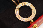 ¡®Loco¡¯LOVE NECKLACE ADJUSTABLE ROSE GOLD