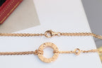 ¡®Loco¡¯LOVE NECKLACE ADJUSTABLE ROSE GOLD 2 DIAMOND