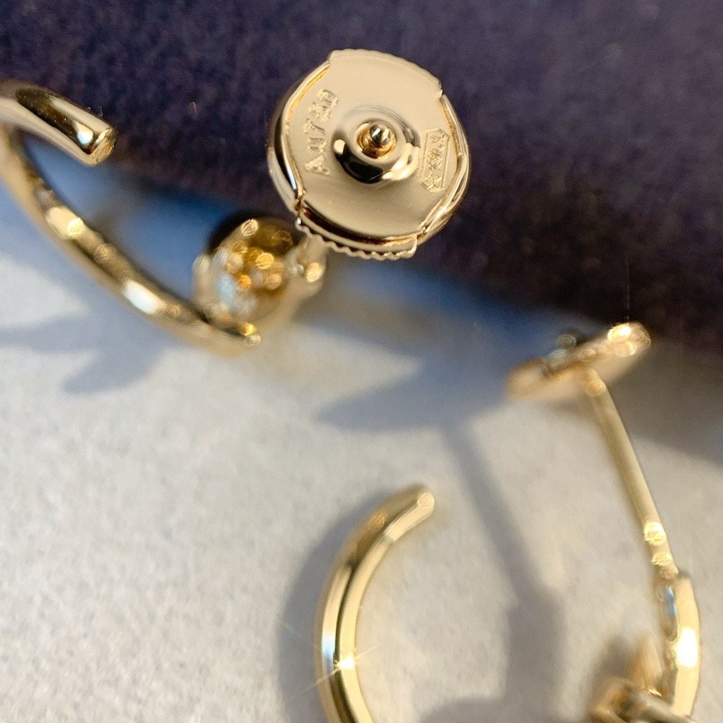 ¡®Loco¡¯JUSTE EARRINGS PINK GOLD