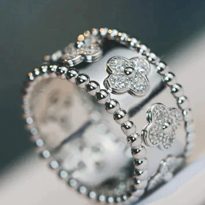 ¡®Loco¡¯CLOVER KALEIDOSCOPE RING 10MM