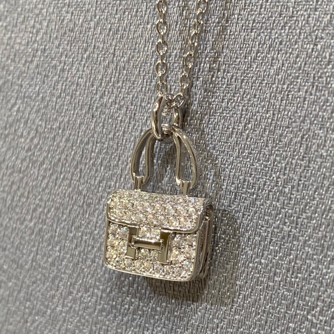¡®Loco¡¯CONSTANCE PEDANT DIAMOND NECKLACE