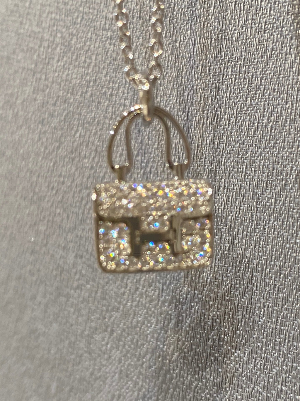¡®Loco¡¯CONSTANCE PEDANT DIAMOND NECKLACE