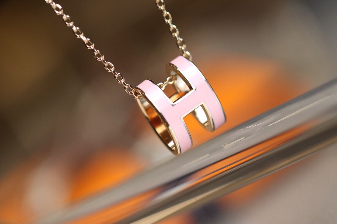 ¡®Loco¡¯POP H PEDANT PINK GOLD