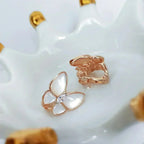 ¡®Loco¡¯BUTTERFLY MOP DIAMOND EARRINGS