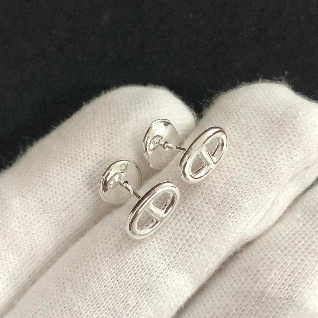 ¡®Loco¡¯CHAINE SMALL EARRINGS GOLD AND SILVER
