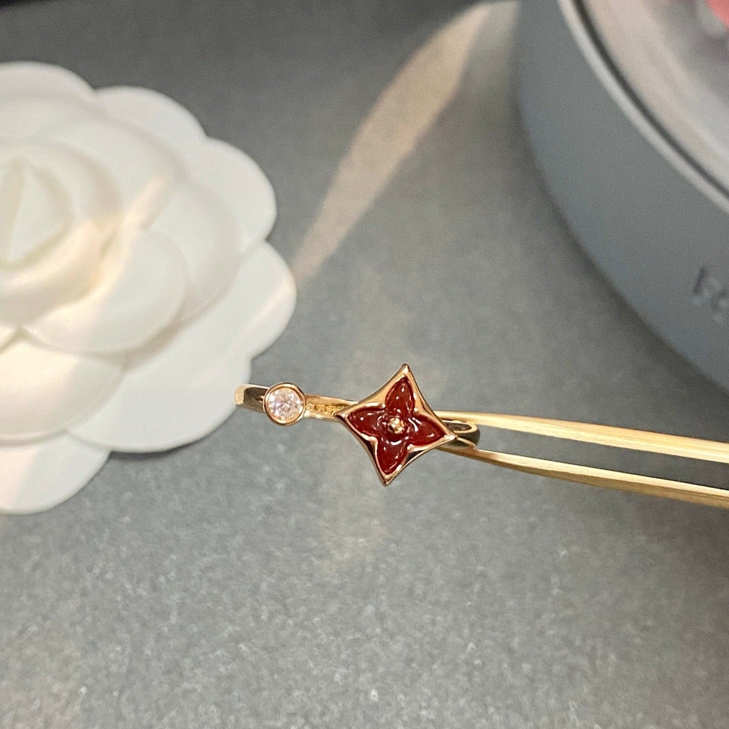 ¡®Loco¡¯STAR 1 DIAMOND OPEN RING