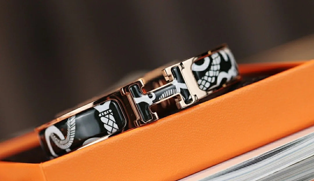 ¡®Loco¡¯H TARTAN BRACELET 12MM