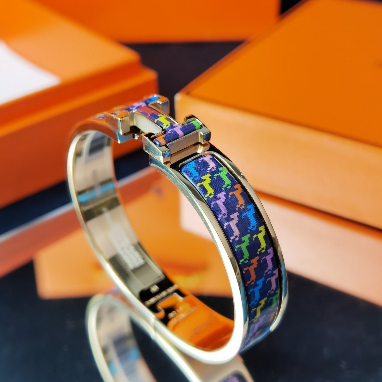 ¡®Loco¡¯H HORSE BRACELET 12MM