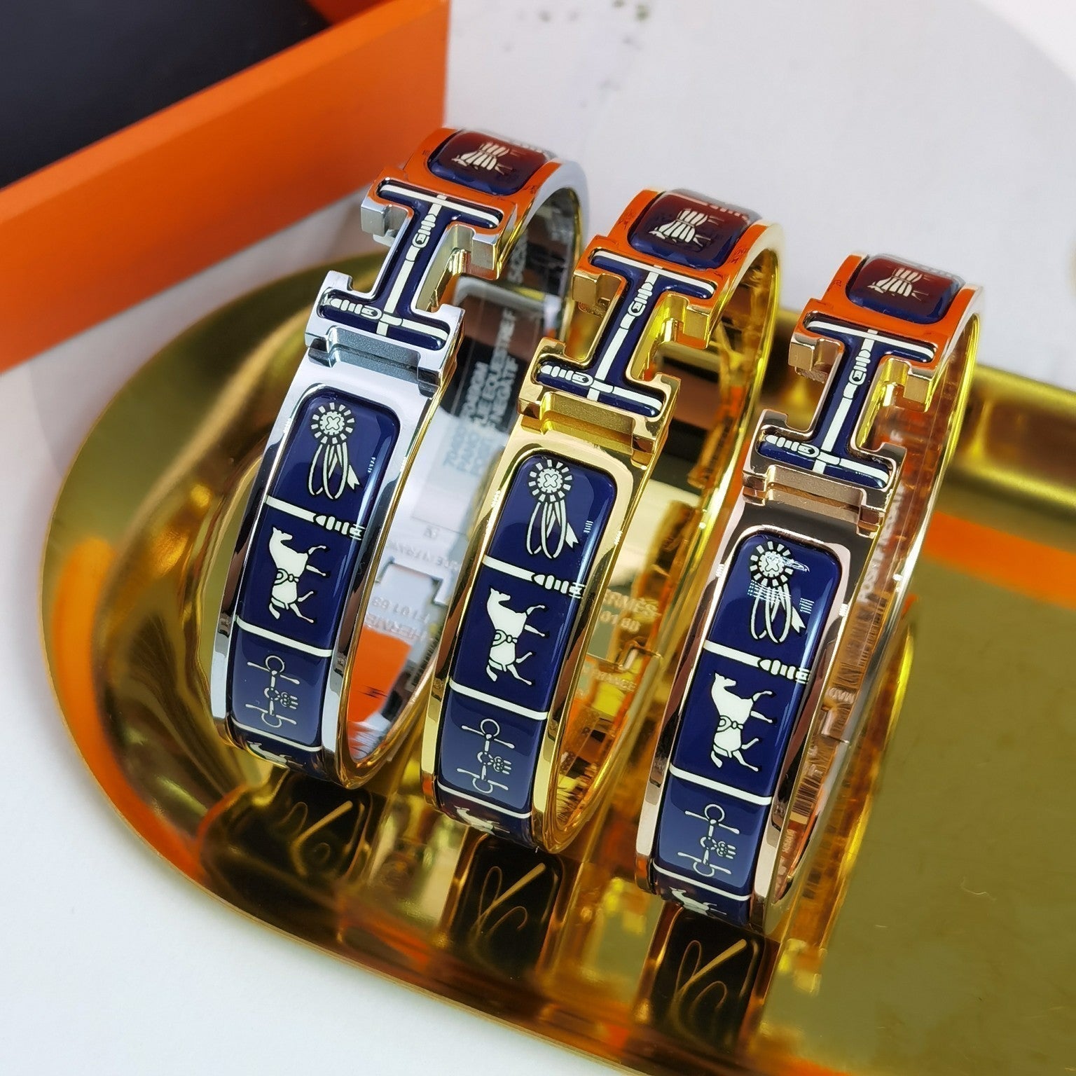 ¡®Loco¡¯H COUVERTURES DARK BLUE BRACELET