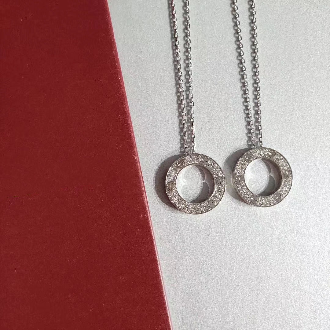 ¡®Loco¡¯LOVE NECKLACE ADJUSTABLE SILVER