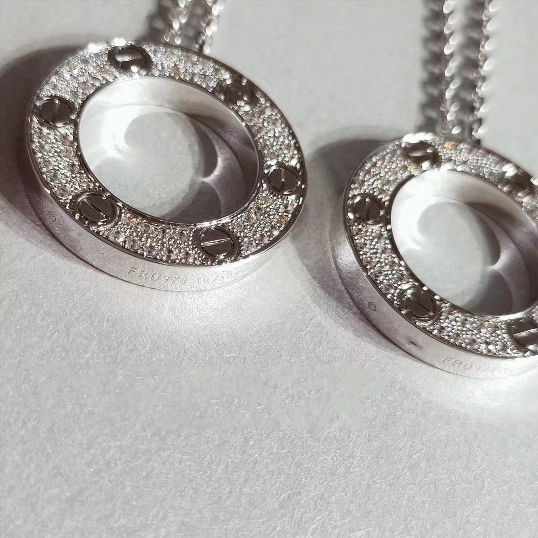 ¡®Loco¡¯LOVE NECKLACE ADJUSTABLE SILVER