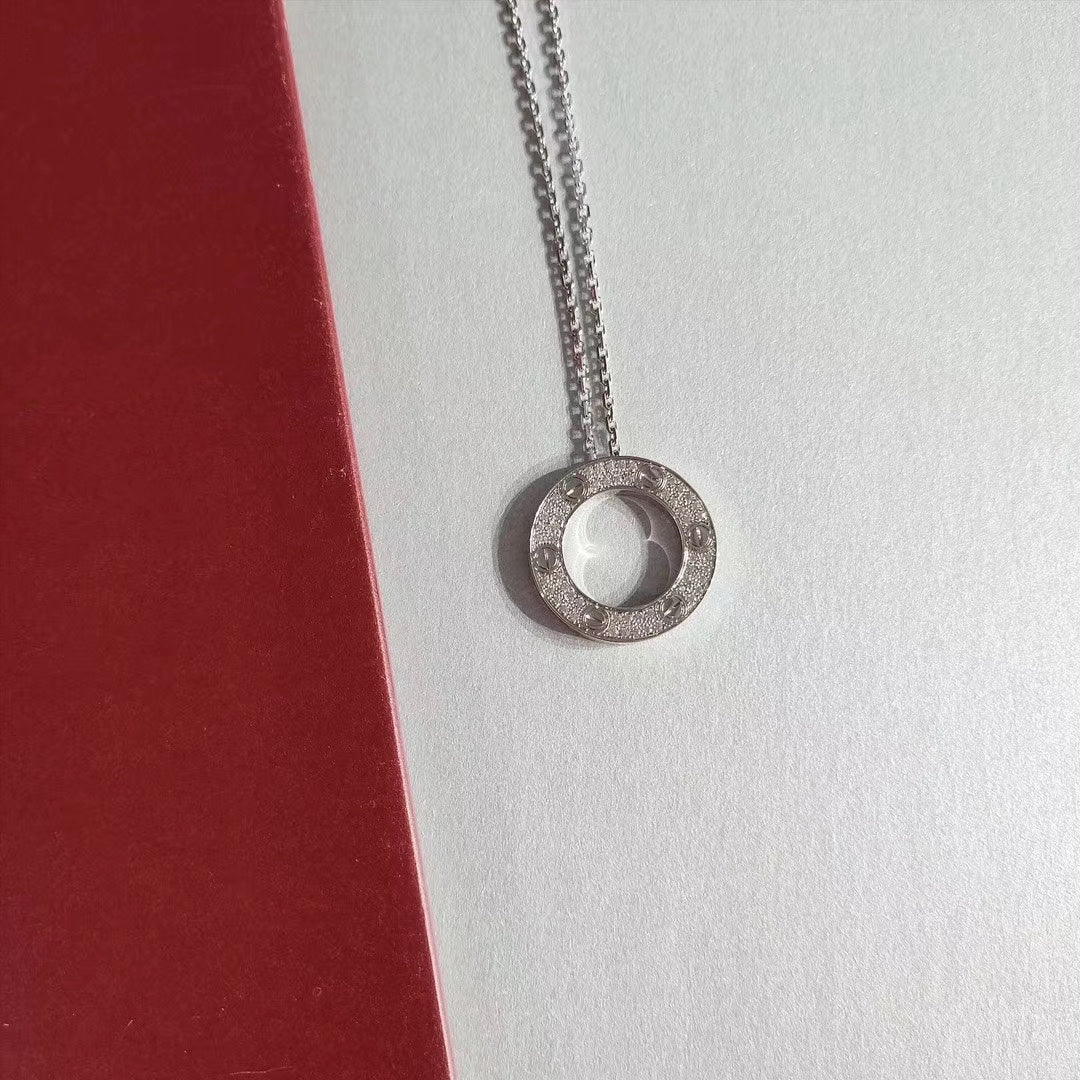 ¡®Loco¡¯LOVE NECKLACE ADJUSTABLE SILVER