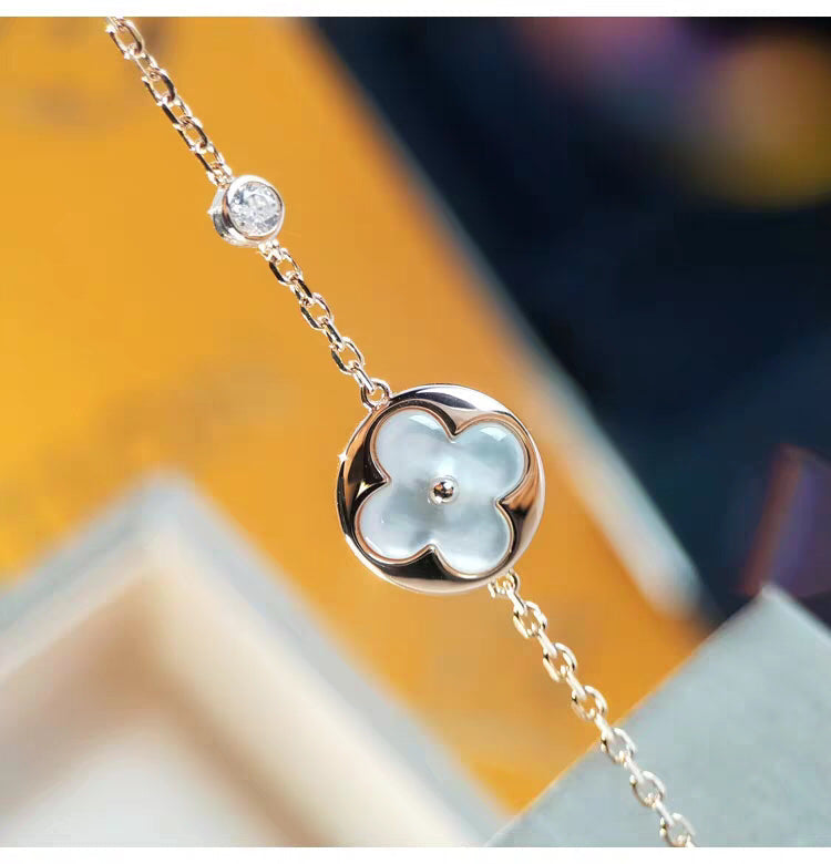 ¡®Loco¡¯SUN MOP GOLD 1 DIAMOND NECKLACE