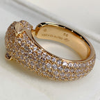 ¡®Loco¡¯PANTHERE PINK GOLD DIAMOND RING