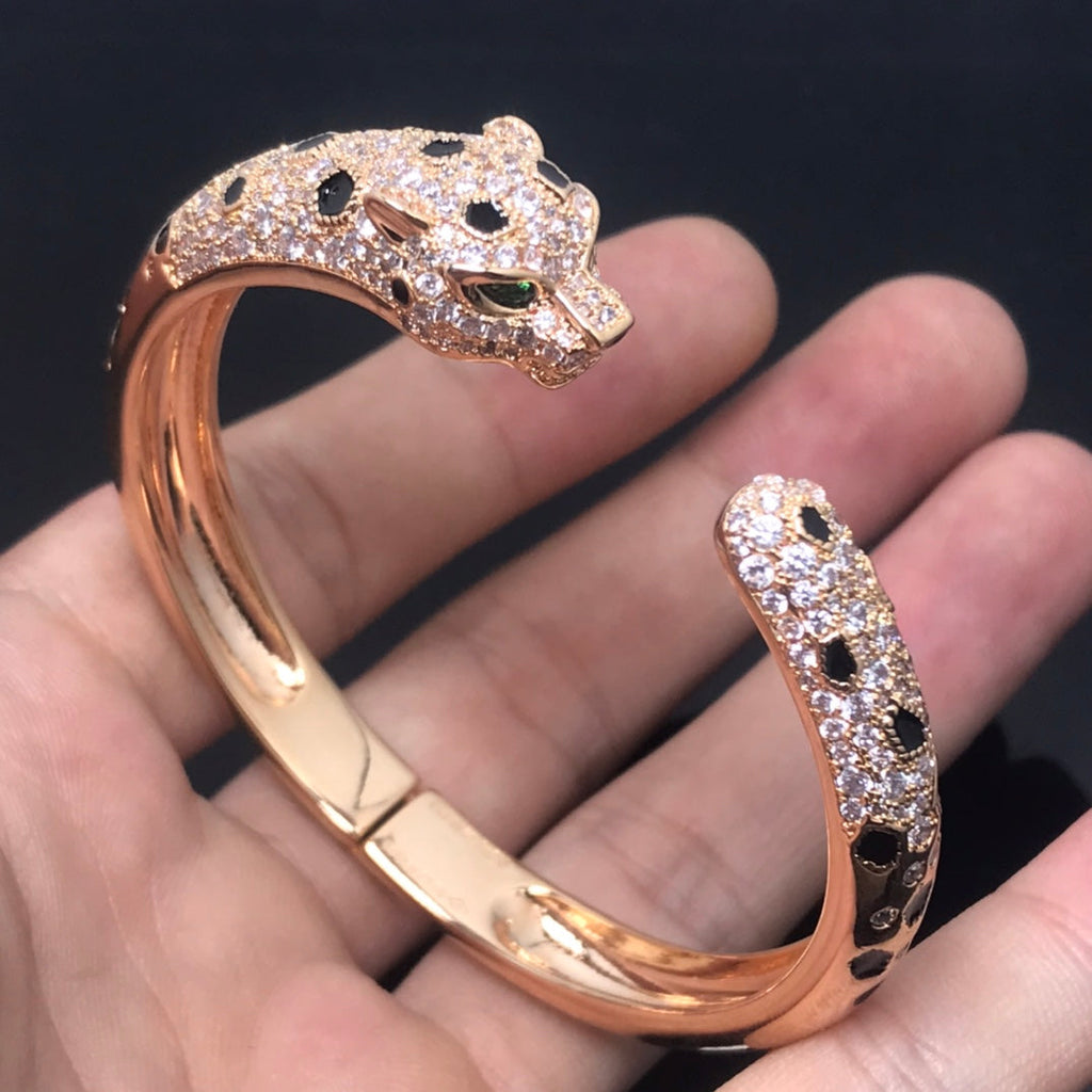 ¡®Loco¡¯PANTHERE BIG BRACELET DIAMONDS