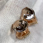 ¡®Loco¡¯HEART CARNELIAN STUD EARRINGS