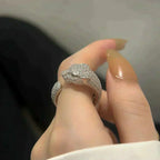 ¡®Loco¡¯PANTHERE 5.5MM ALL DIAMOND RING