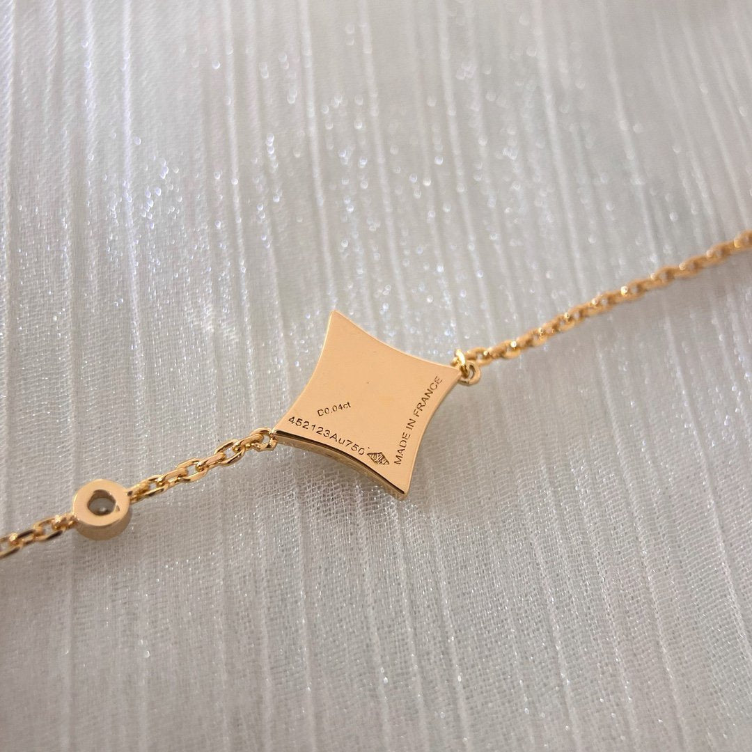 ¡®Loco¡¯COLOR STAR PINK GOLD DIAMOND BRACELET