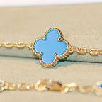 ¡®Loco¡¯CLOVER 20 MOTIFS TURQUOISE GOLD