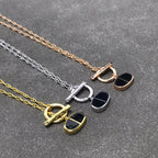 ¡®Loco¡¯CHAINE VERSO BLACK CERAMIC  NECKLACE