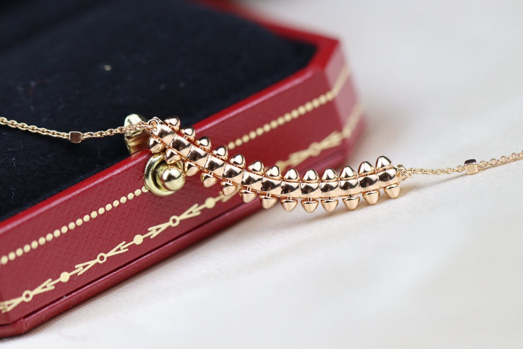 ¡®Loco¡¯CLASH PINK GOLD NECKLACE