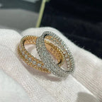 ¡®Loco¡¯PERLEE DIAMOND ROSE GOLD RING