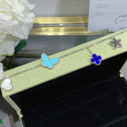 ¡®Loco¡¯LUCKY SPRING SILVER BRACELET 4 MOTIF