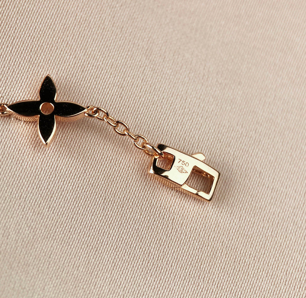 ¡®Loco¡¯STAR AND SUN 7 MOTIFS GOLD BRACELET