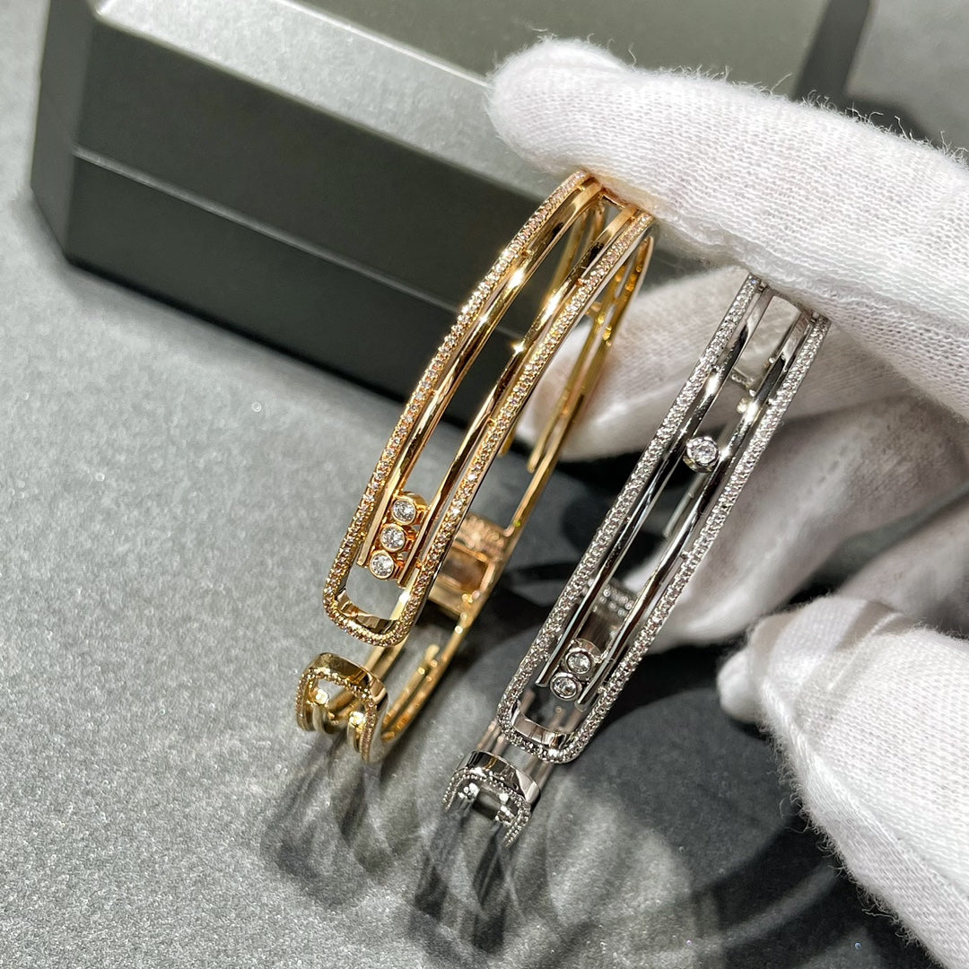 [Loco ]MOVE 10TH PAVED DIAMOND BRACELET