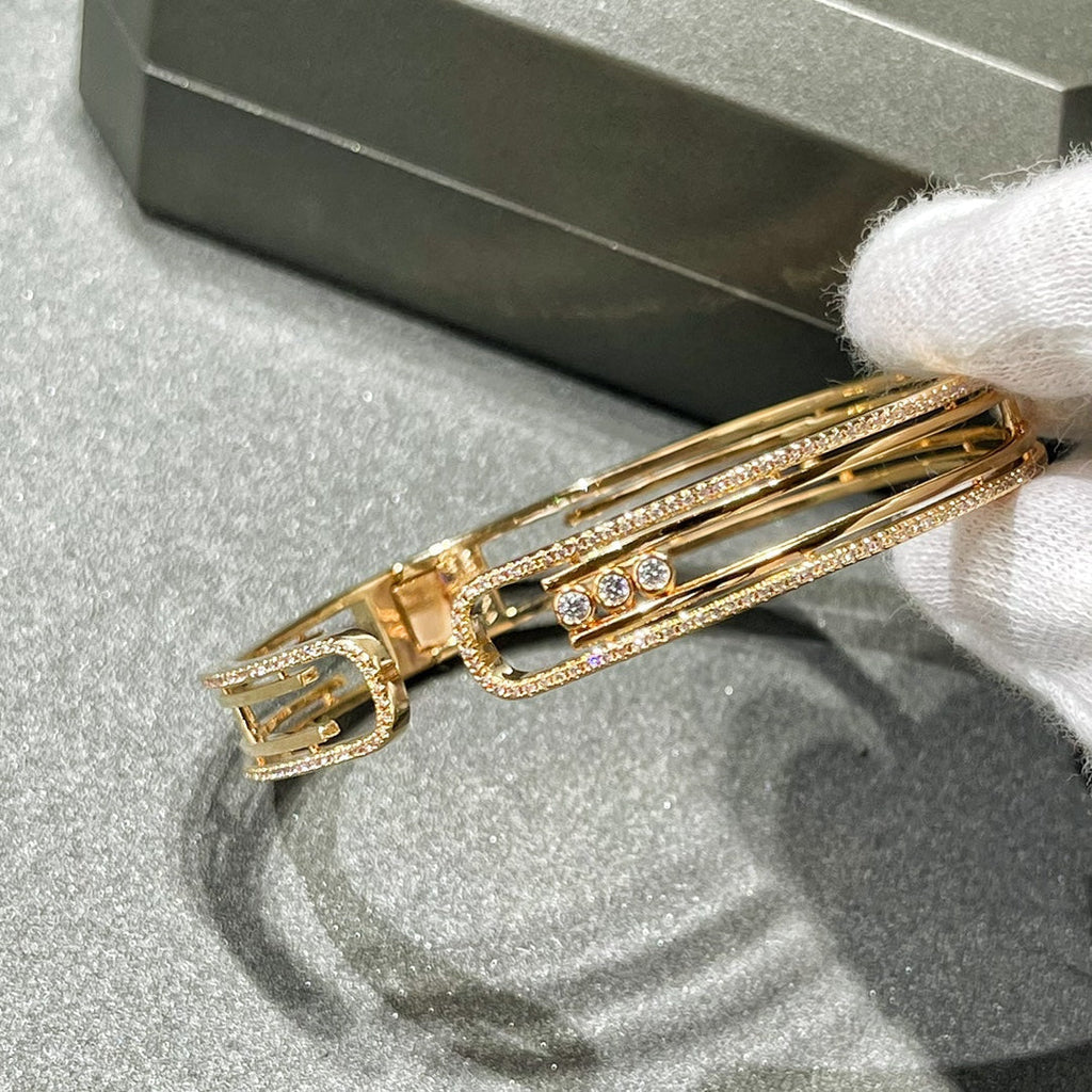 [Loco ]MOVE 10TH PAVED DIAMOND BRACELET