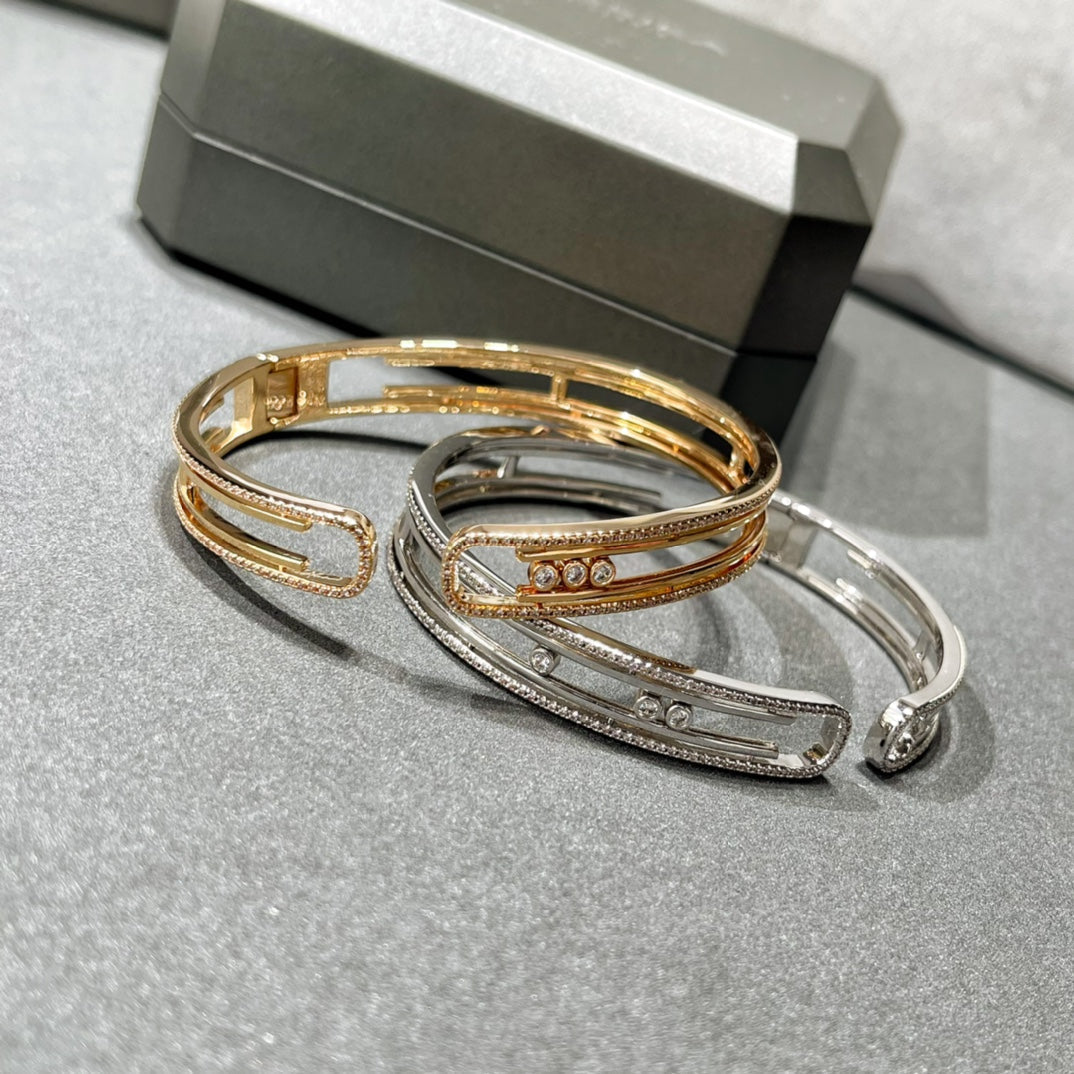 [Loco ]MOVE 10TH PAVED DIAMOND BRACELET