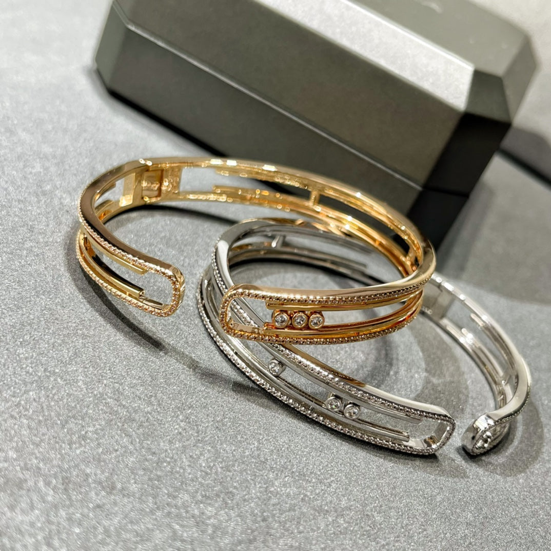 [Loco ]MOVE 10TH PAVED DIAMOND BRACELET