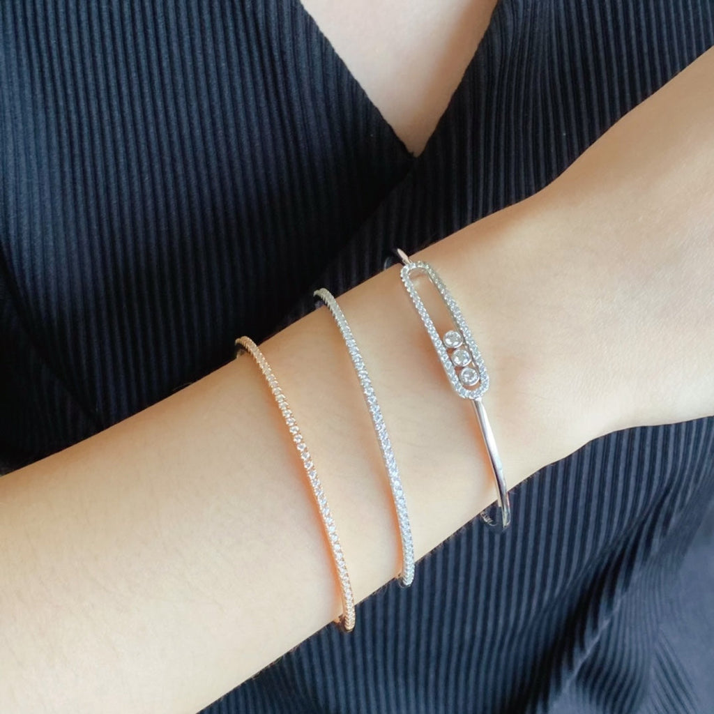 ¡®Loco¡¯MINI DIAMOND TENNIS BRACELET
