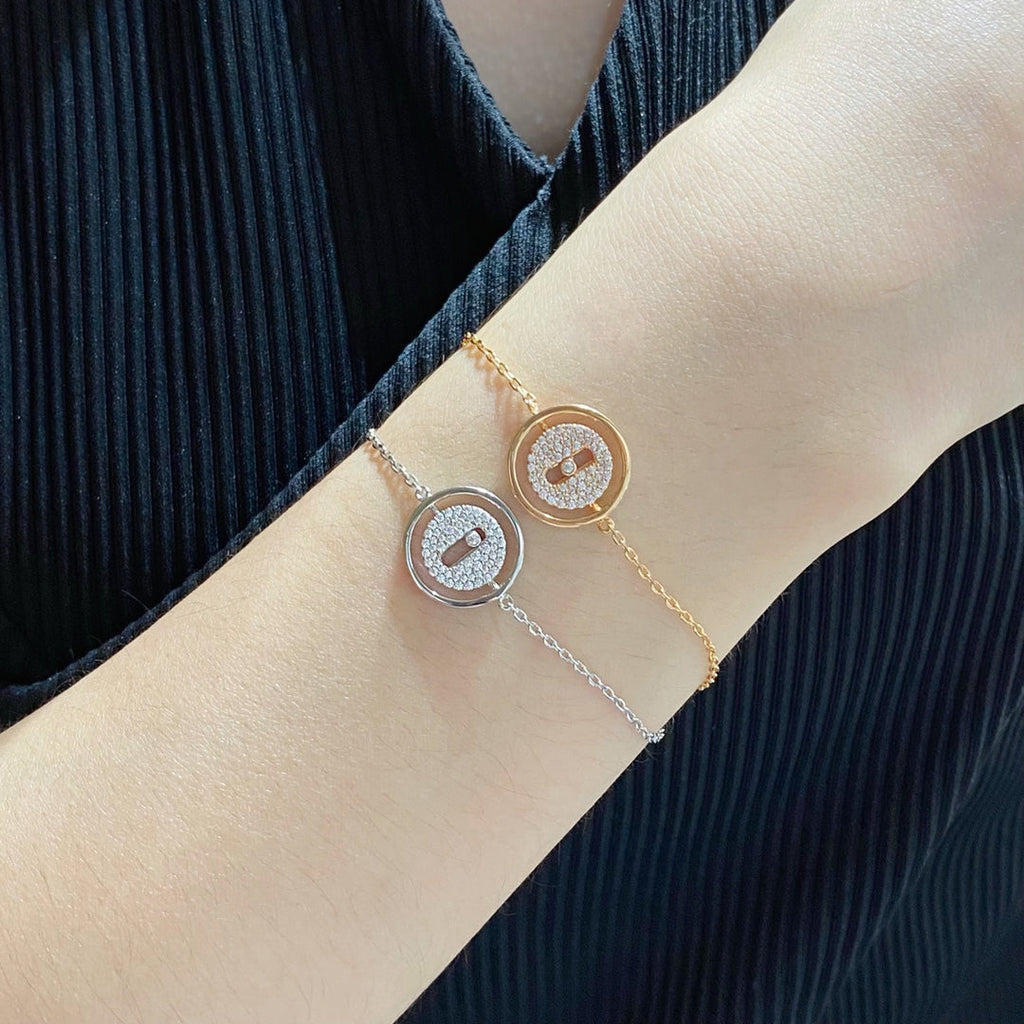 [Loco ]Loco MOVE DIAMOND PAVED BRACELET