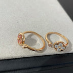 ¡®Loco¡¯SUN 1 DIAMOND PINK MOP RING