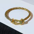 ¡®Loco¡¯FORCE 10 GOLD GREEN DIAMOND PAVED
