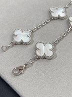 [Loco]New CLOVER WHITE PEARL MOP 5 MOTIF BRACELET COLLECTION