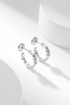 ¡®Loco¡¯BEE LOVE DIAMOND HOOP EARRINGS