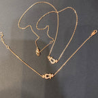 ¡®Loco¡¯FORCE 10 DIAMOND PINK GOLD NECKLACE MINI MODEL