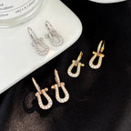 ¡®Loco¡¯FORCE 10 FULL DIAMOND DROP EARRINGS MEDIUM MODEL