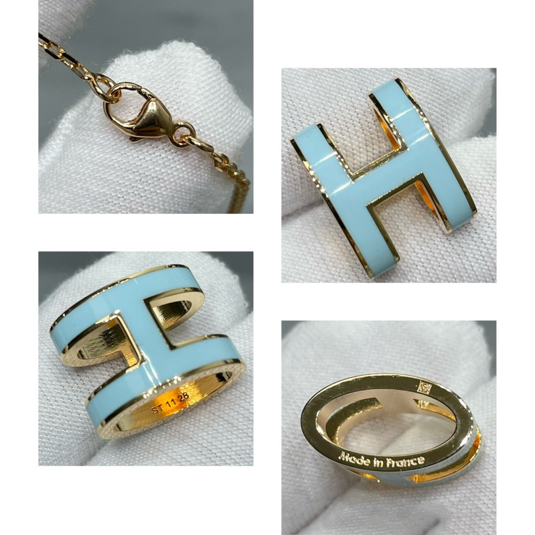¡®Loco¡¯POP H SKY BLUE NECKLACE
