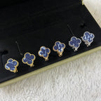 ¡®Loco¡¯CLOVER PIETERSITE MEDIUM STUD EARRINGS