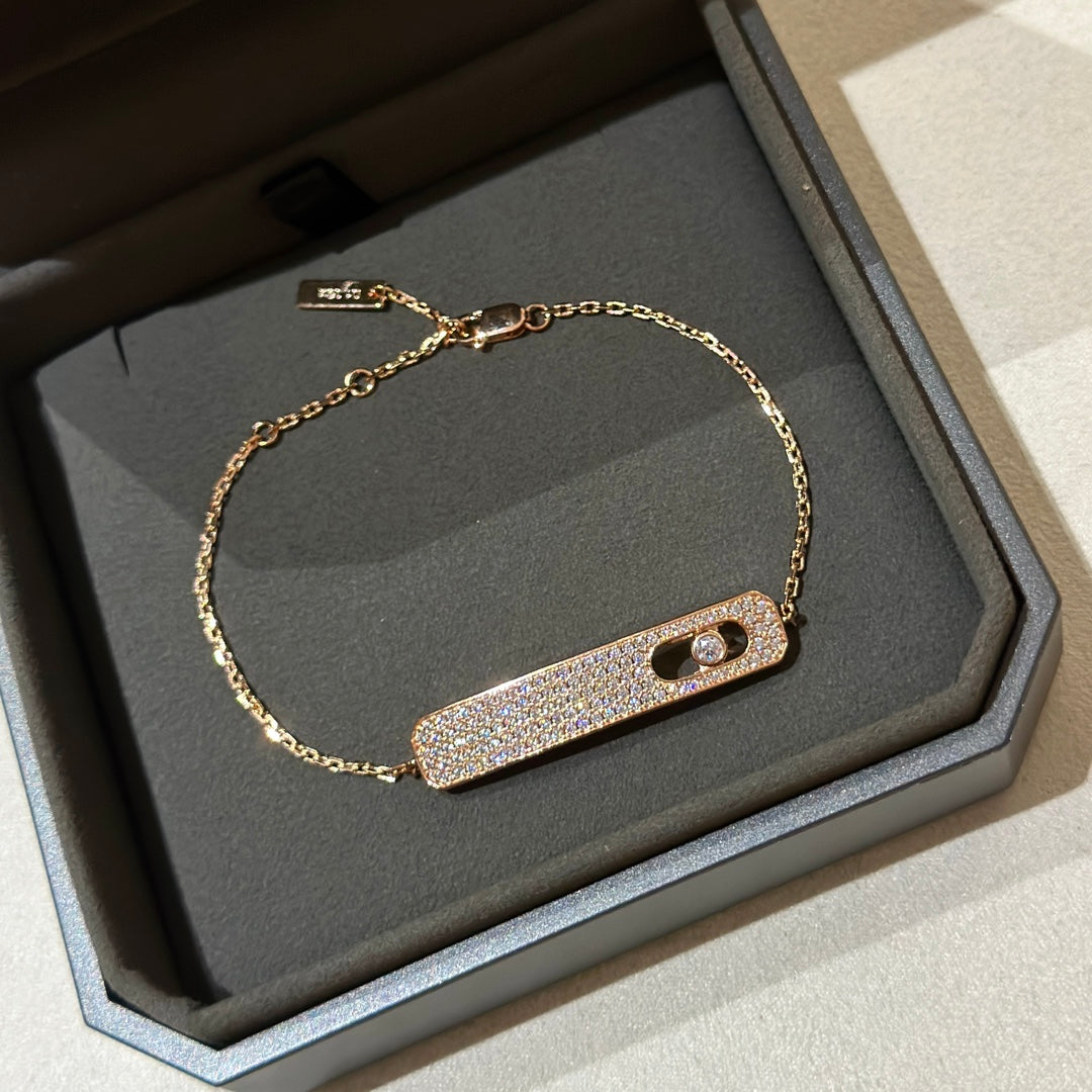 [Loco ]MOVE CLASSIQUE DIAMOND PAVED BRACELET